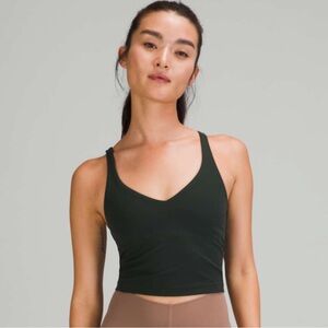 Lululemon Align Tank Top Rainforest Green size 8